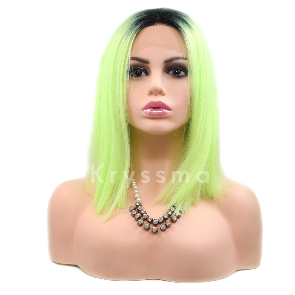 synthetic lace front wigs bob